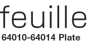 feuille 64010-64014 Plate
