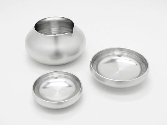 suiu 63070-63071 Stacking Tin Ware for sake | PRODUCT | METAPHYS