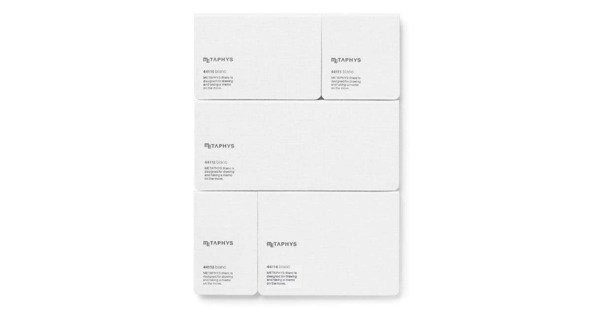 blanc 44110-44114 Notebook | PRODUCT | METAPHYS